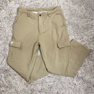 SHEIN | Double Knee Utility Cargo Pants | Size Small | Color Beige